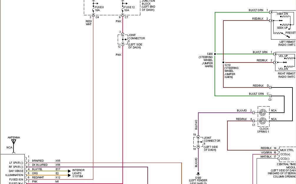 I Need A Wiring Diagram To Identify The Wires Comig Out Of The Stereo 