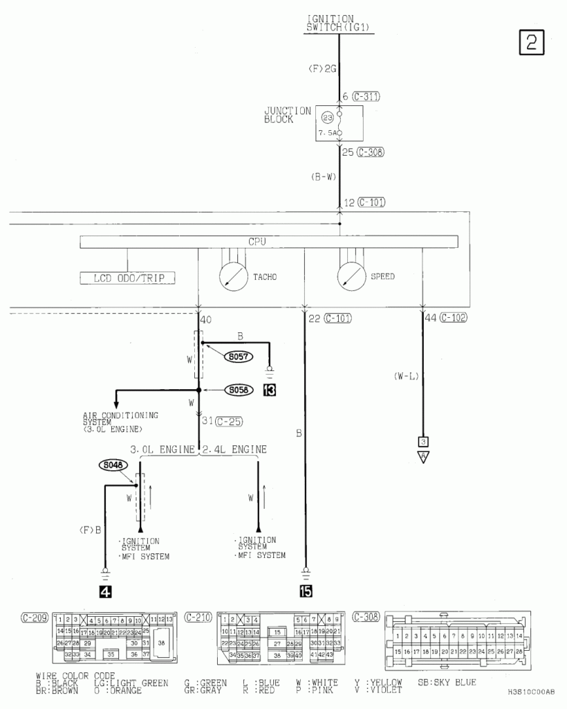 I Needed A Wiring Diagram For A 2002 Dodge Stratus SE 3 0L Of The Ecu 