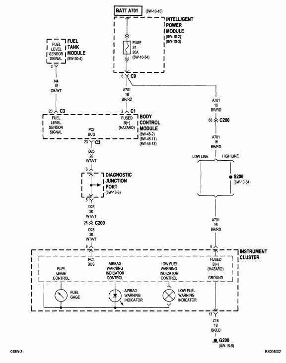 My 2001 Dodge Grand Caravan Sport Does Not Have Any Instrument Panel 