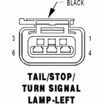 My 2003 Dodge Ram 1500 Left Brake Light Will Not Work The Bulbs And