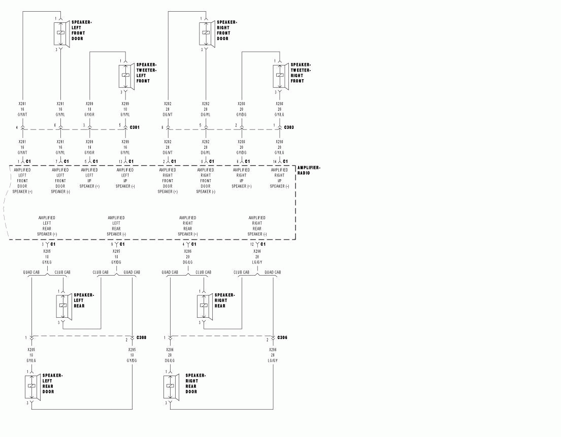 Need A Stereo Wiring Diagram For A 2005 Dodge Dakota Slt With The 6