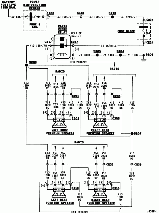 Need A Wiring Diagram For A Dodge Dakota 1995 With An Infinity Sound