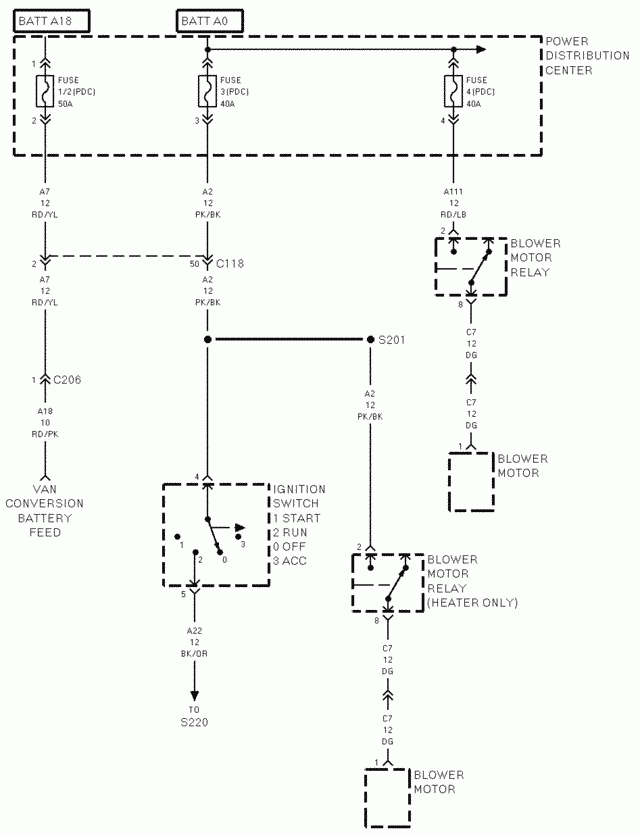 RE 1997 Dodge Ram Van B3500 1 ton I Need A Copy Of The Wiring Diagram 