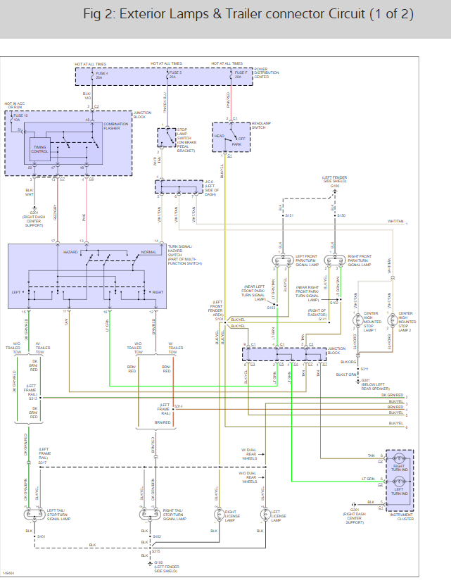 Tail Light Wiring Diagram 2005 Dodge Ram Collection