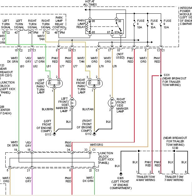 Tail Light Wiring Diagram