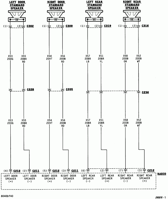 Wiring Color Codes For 1996 Dodge Dakota Car Stereo NEED Speakers And 