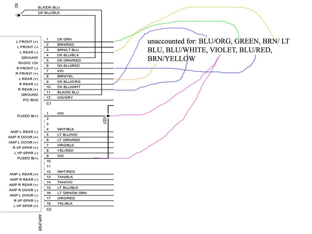 Wiring Diagram 4 Dodge Ram Infinity Amp Wiring Diagram