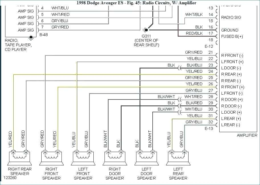 Wiring Diagram For 2010 Dodge Charger 2010 Dodge Charger Stereo