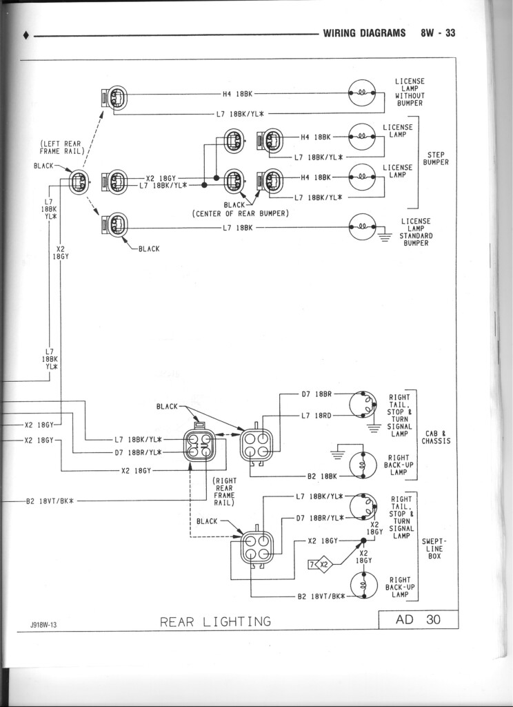 1991 Dodge Dakota Wiring Schematic