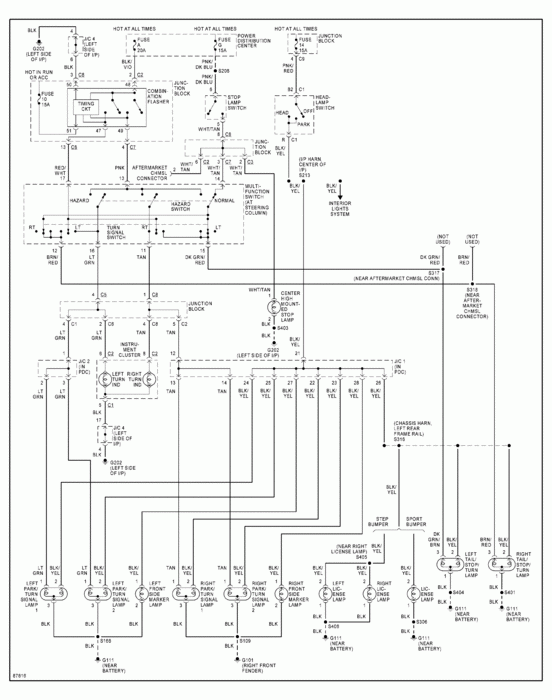 1997 Dodge Dakota Tailight Wire Diagram Under Repository circuits