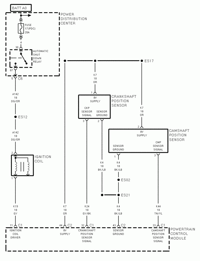 2000 Dodge Caravan Stereo Wiring Diagram