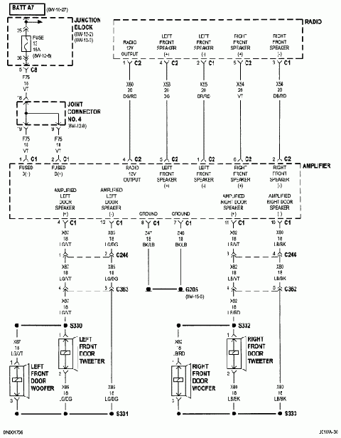 2001 Dodge Durango Stereo Wiring Collection Wiring Diagram Sample