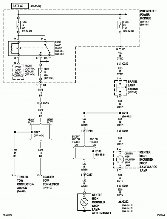 2005 Dodge Ram Fog Light Wiring Diagram