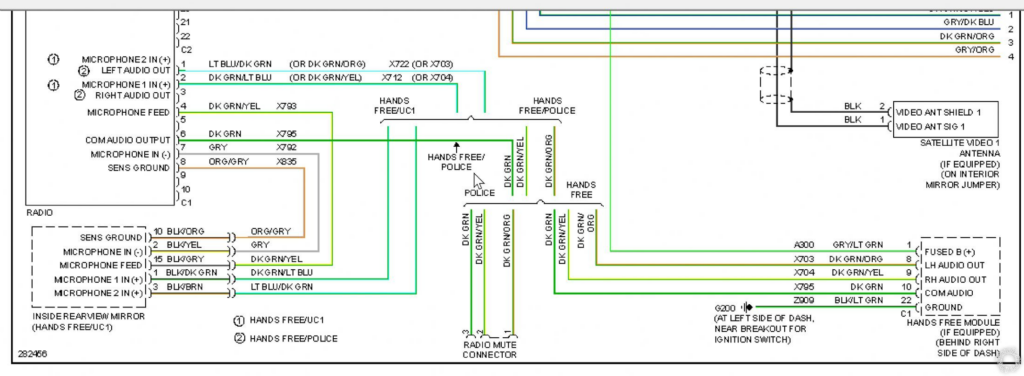 2008 Dodge Charger RT Radio Wiring Diagram