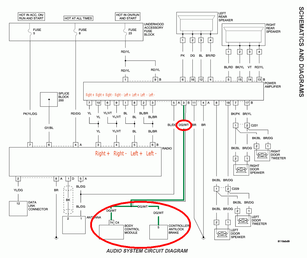 2009 Dodge Charger Wiring Diagram