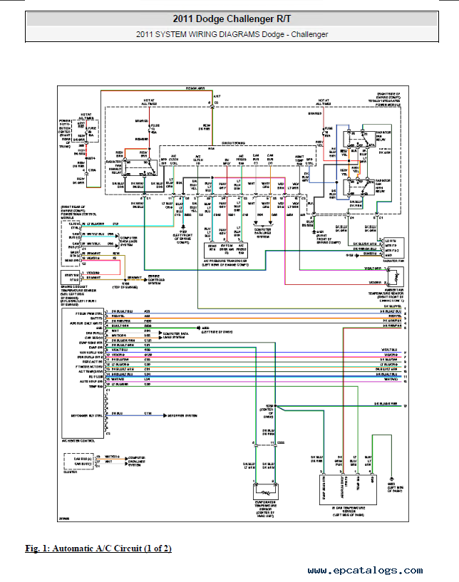 2015 Dodge Challenger Wiring Diagram