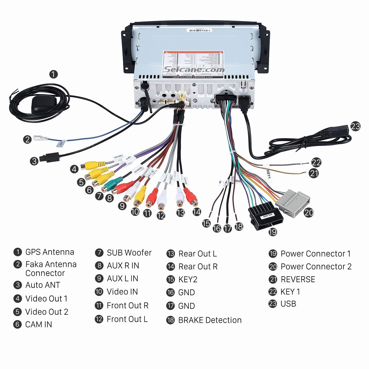 2018 Ram 1500 Radio Wiring Diagram Amazon Com Add An Amp Amplifier