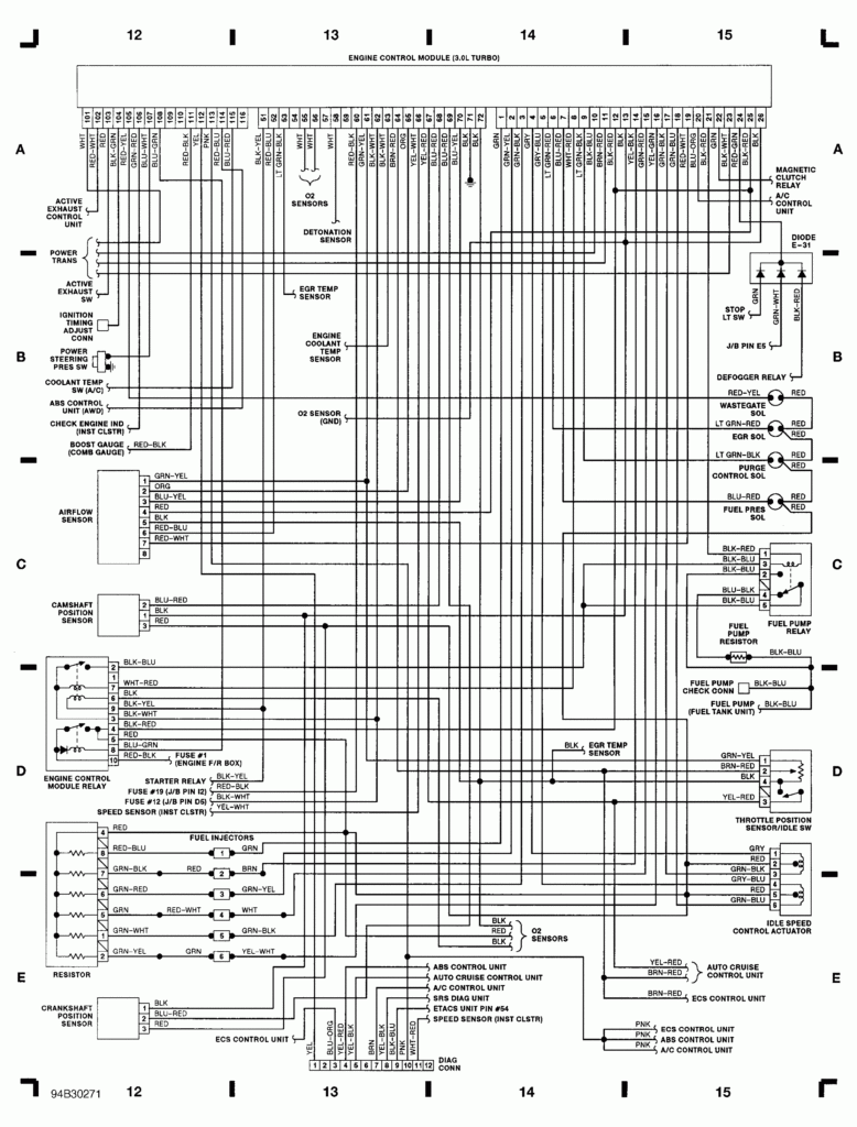 3000gt Radio Wiring Diagram