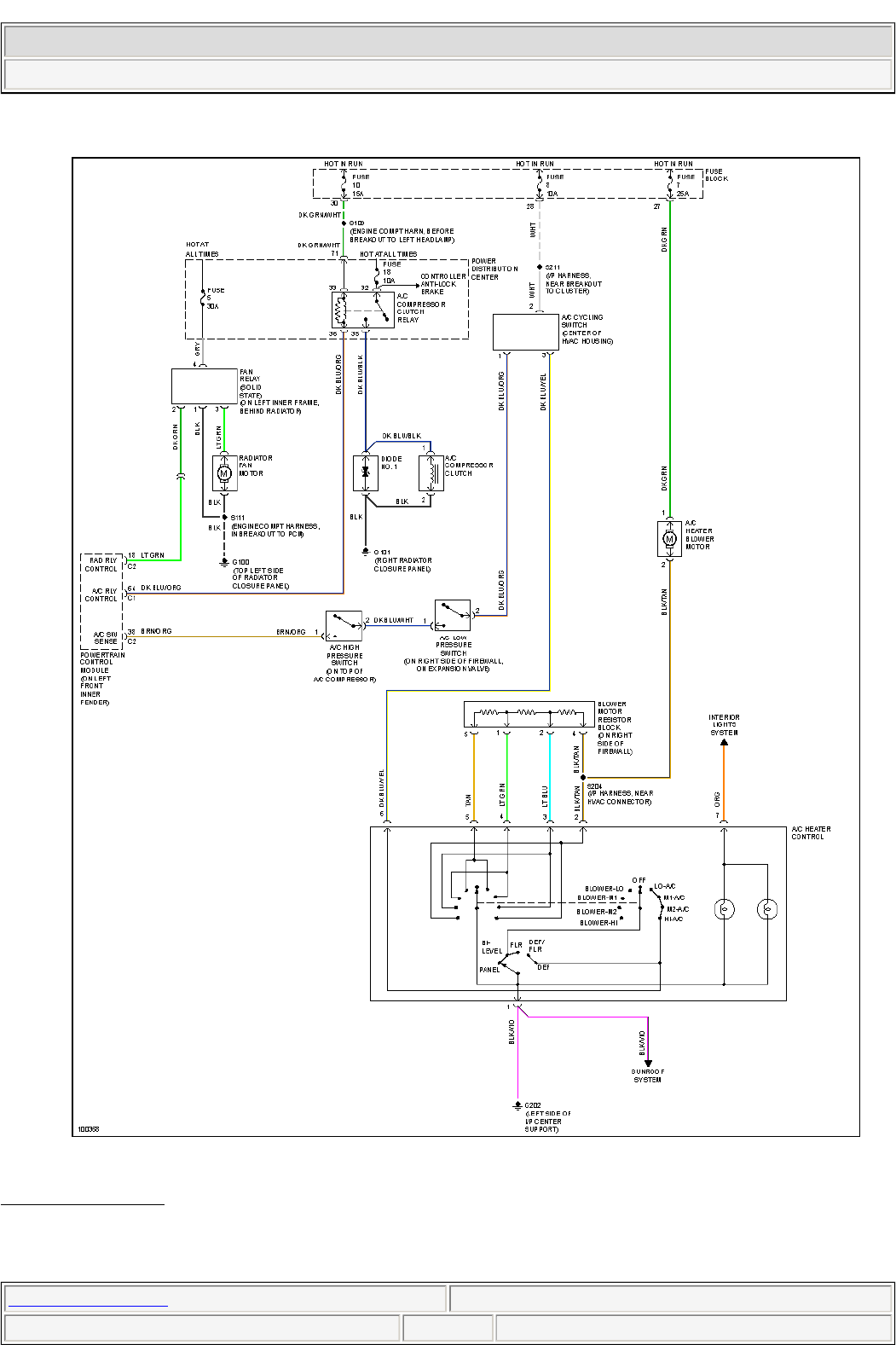  98 Dodge Caravan Radio Wiring Diagram Free Download Goodimg co