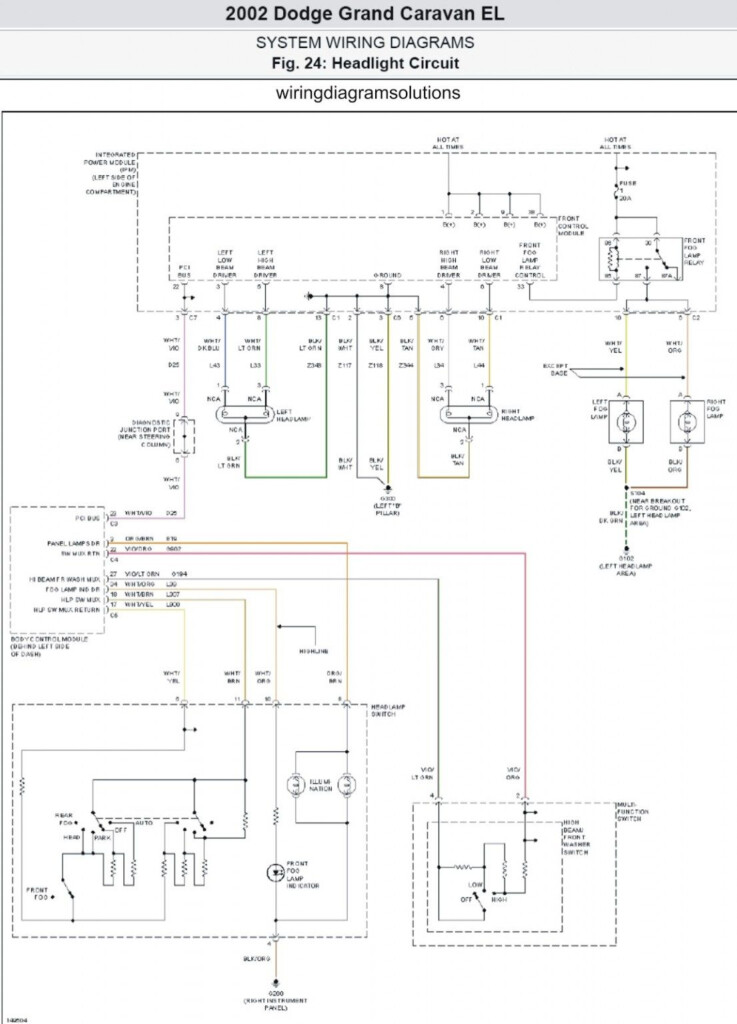 Dodge Caravan Tail Light Wiring Diagram Mathifsriyati