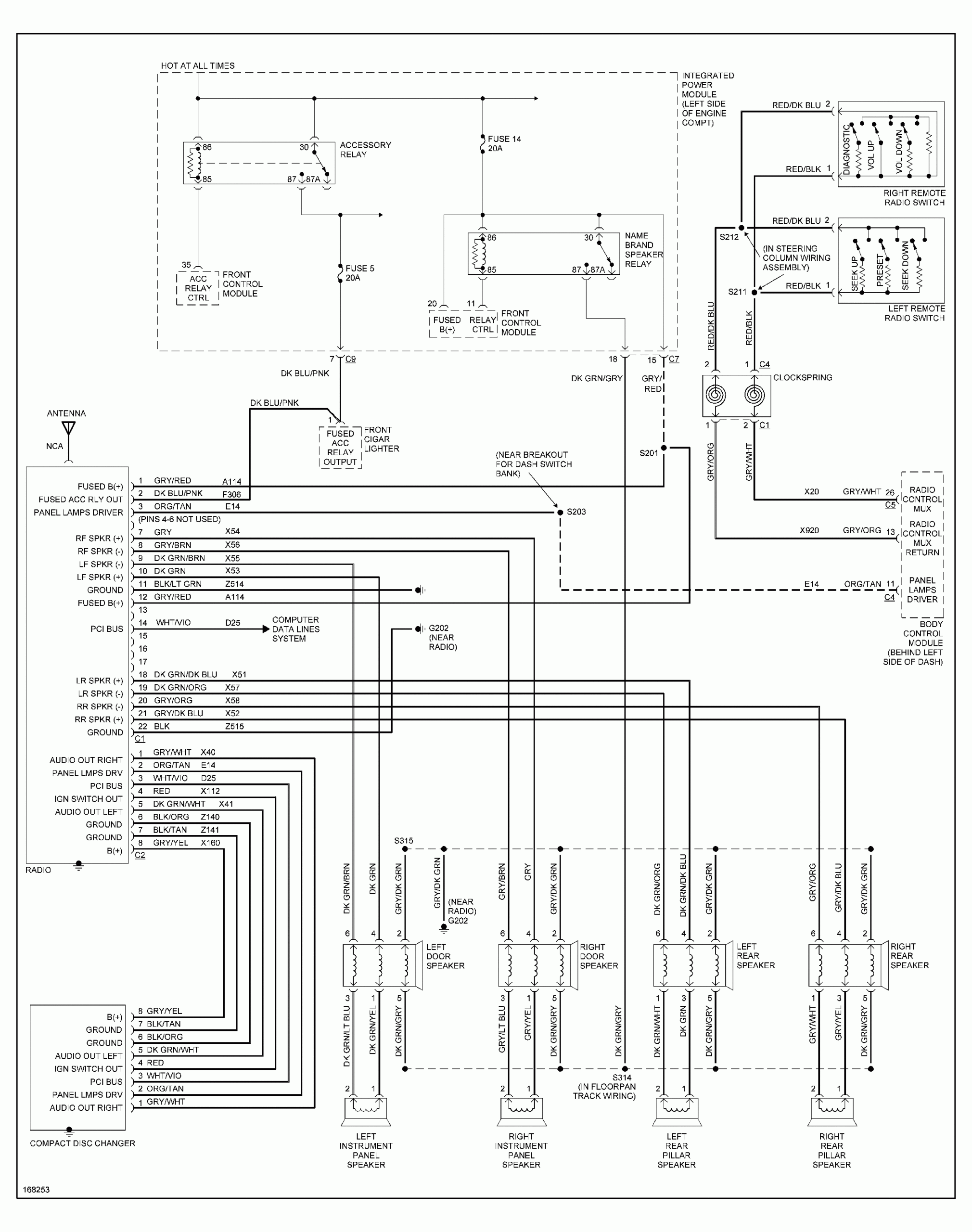 Dodge Ram Radio Wiring Diagram 27
