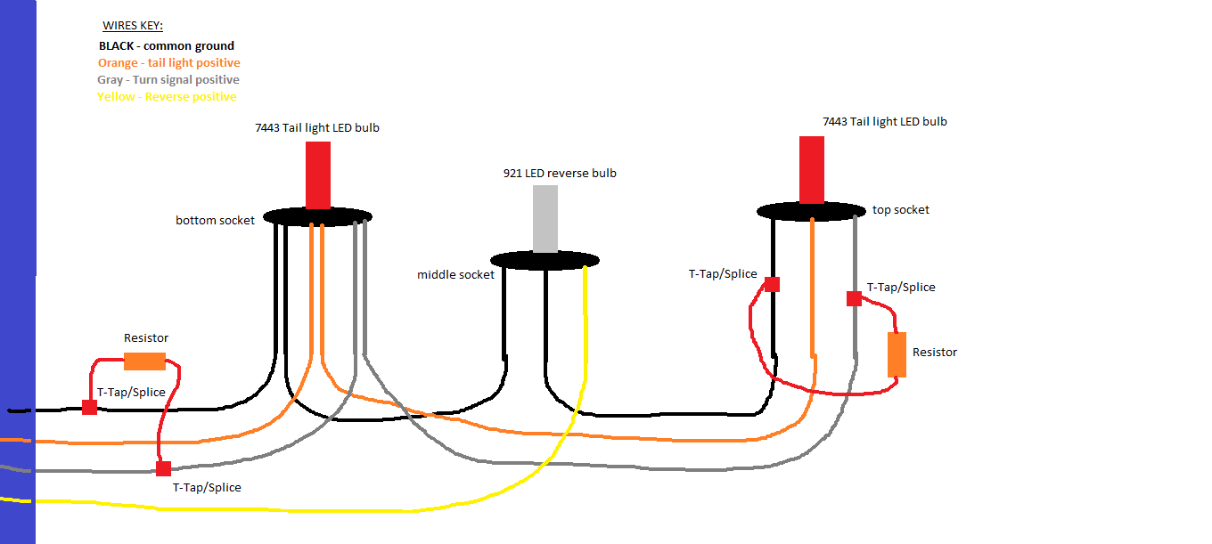 How To Install Trailer Wiring To 1998 Dodge Dakota Rear Light Diagram