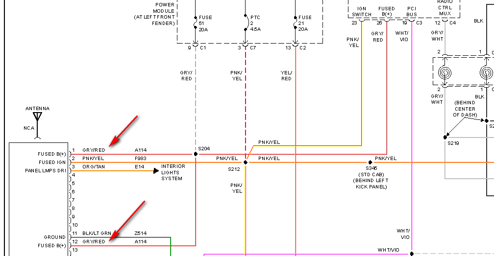 I Need A Stereo Wiring Diagram For A 2005 Dodge Ram 1500 Laramie With