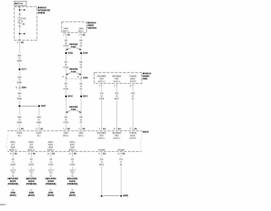 Need A Stereo Wiring Diagram For A 2005 Dodge Dakota Slt With The 6