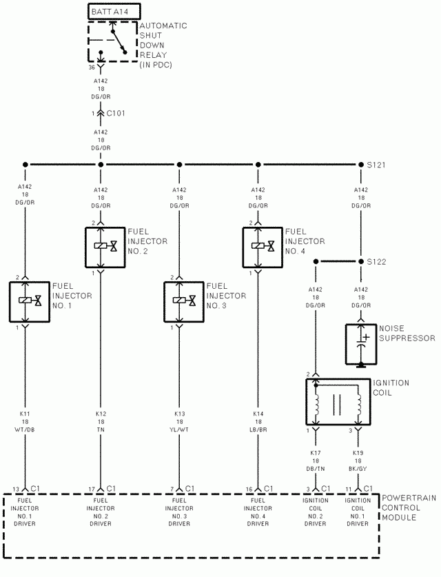 What Will Cause Low Voltage On The Three Wires Going To The Coil Pack 