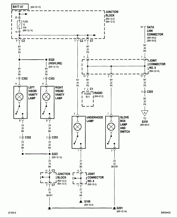 Where Is The Fuse For Dome Light Located On 01 Dodge Ram 2500 Or What 