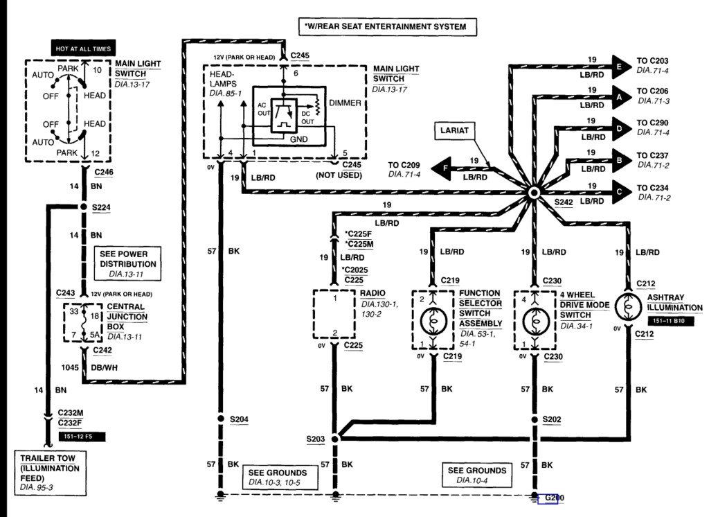 01 F150 Trailer Wiring Diagram Tail Light - 2014 Ram 1500 Laramie Trailer Lights Wiring Diagram