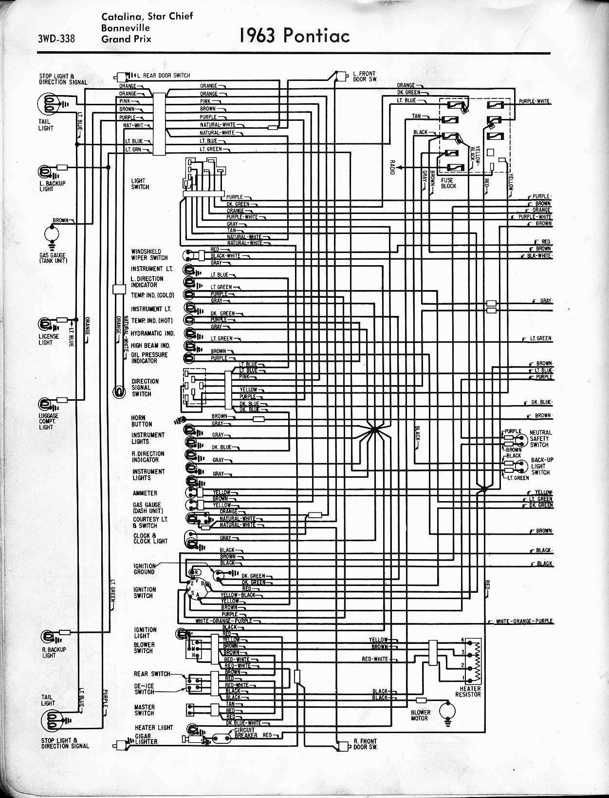 1970 Pontiac Tempest Wiring Diagram Schematic Schematic And Wiring 