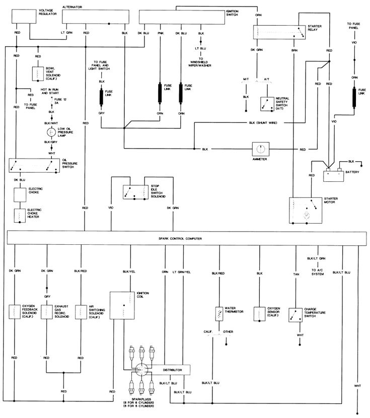 1982 Dodge Ram Truck D150 1 2 Ton P U 2WD 5 2L 2BL OHV 8cyl Repair  - Dodge RAM 2500 Wiring Diagram Free