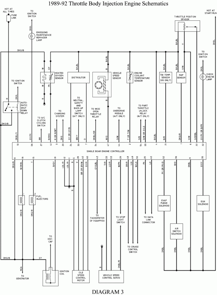 1989 Dodge Pickup D150 Wiring Diagram