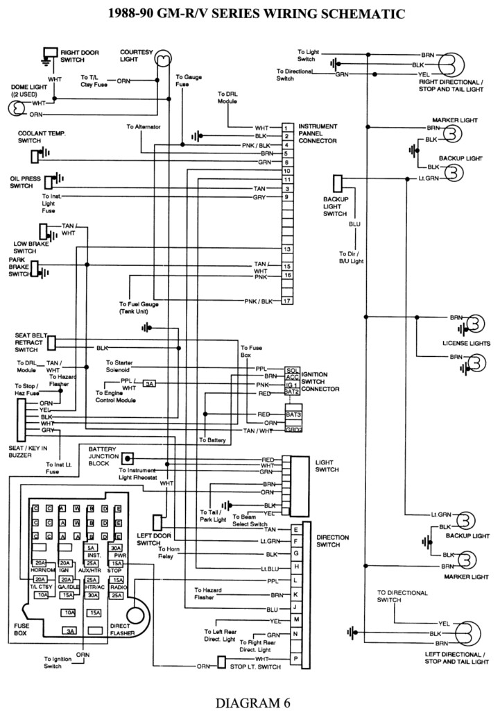 1990 Chevy Silverado Radio Wiring Diagram Free Wiring Diagram