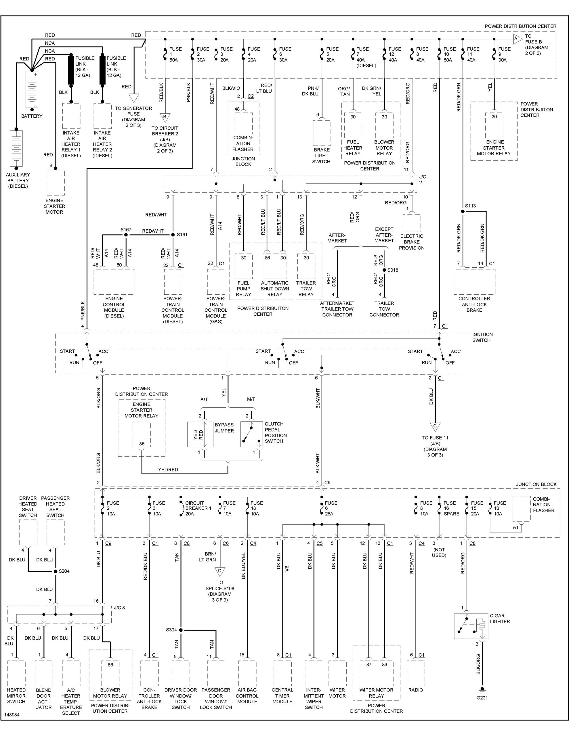 1992 Dodge Ram Cummins 12v Into 74 Winnie Brave I Need A Total  - Dodge RAM 1992 Wiring Diagram