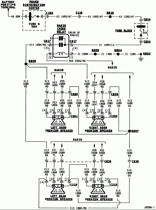 1993 Dodge Dakota Wiring Diagram Collection - 97 Ram Infinity Radio Wiring Diagram