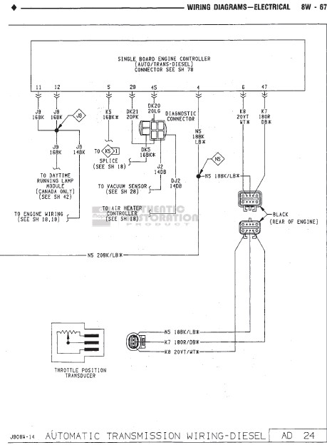 1993 Dodge W250 Wiring Diagram - 93 Dodge RAM Wiring Diagram