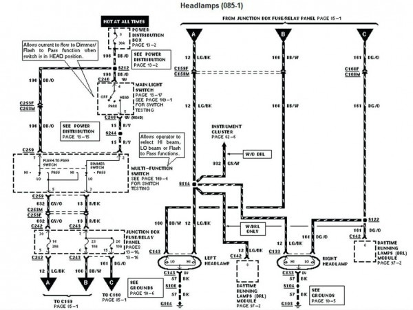 1995 Dodge Ram Headlights - 1997 Dodge RAM 1500 Blower Fan Wiring Diagram