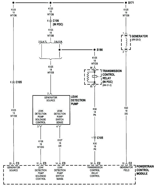 1998 Dodge Dakota Fuel Pump Wiring Diagram Wiring Diagram For 89 