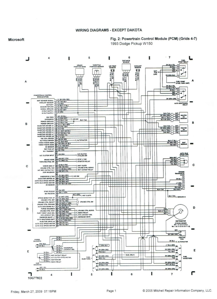 1998 Dodge Ram 1500 Wiring Schematic Free Wiring Diagram - 2016 Dodge RAM Headlight Wiring Diagram