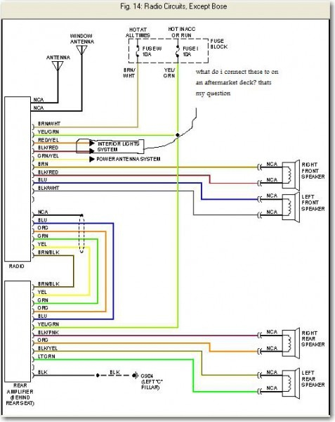 1998 Nissan Maxima Radio Wiring Diagram - Uconnect Ram Stereo Wiring Diagram