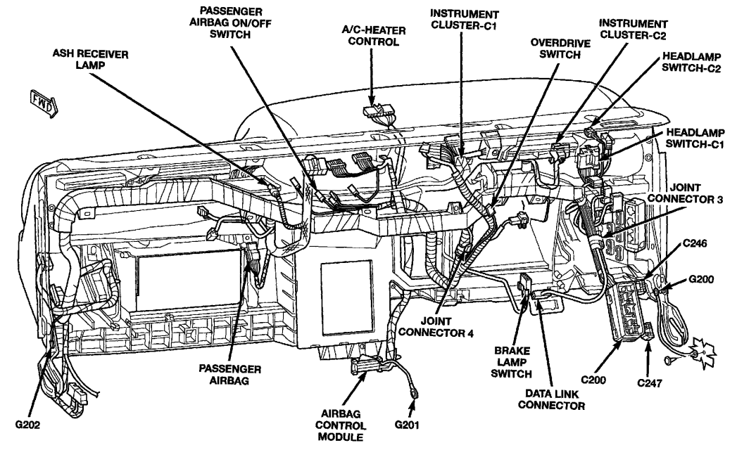 2000 Dodge Dakota Wiring Harness Images Wiring Diagram Sample