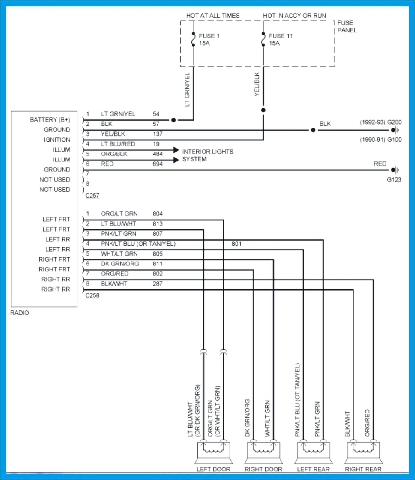 2001 Dodge Ram Radio Wire Diagram Drivenheisenberg