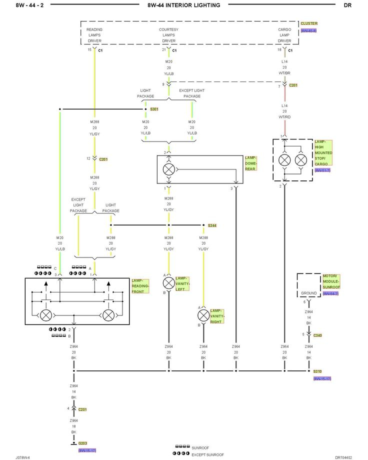 2002 Chrysler 300m Headlight Wiring Diagram Dodge Ram 2001 Dodge Ram 