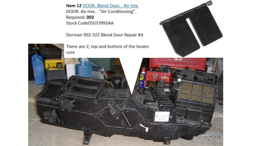 2002 Dodge Ram 1500 SLT Blend Door YouTube - 2003 Dodge RAM Ac Wiring.diagram