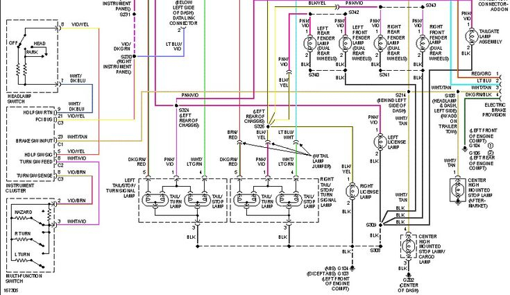 2003 Dodge Ram 3500 Tail Light Wiring Diagrams In 2021 Dodge Ram 