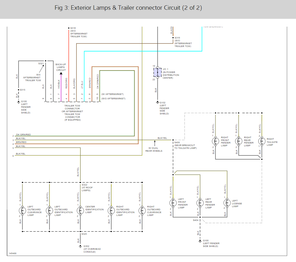 2003 Dodge Ram Tail Light Wiring Diagram 2014 Dodge Ram 1500 Turn  - Rear Turn Signal Wiring Diagram For 2014 Ram 1500