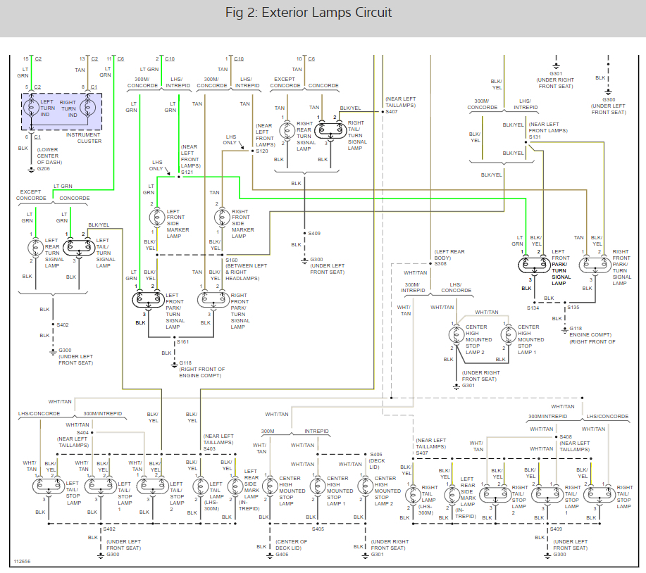 2004 Dodge Intrepid Headlight Wiring Diagram