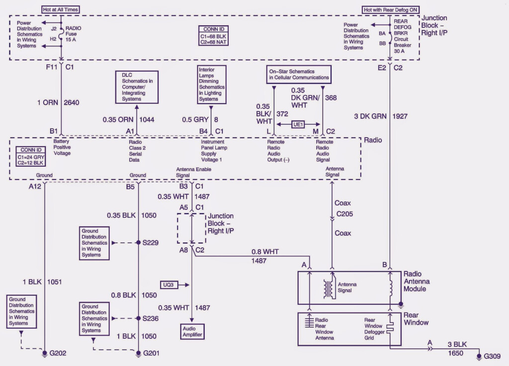 2005 Chevy Monte Carlo Radio Wiring Diagram Auto Wiring Diagrams